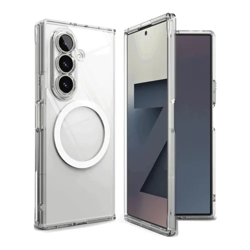 Ringke รุ่น Fusion Magnetic - เคส Galaxy Z Fold 7 - สี Clear