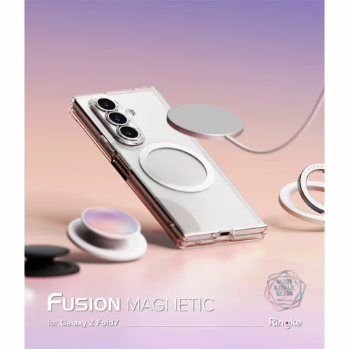 Ringke รุ่น Fusion Magnetic - เคส Galaxy Z Fold 7 - สี Clear - Image 6