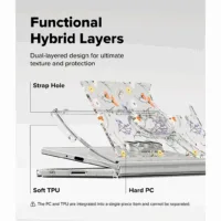 Ringke รุ่น Fusion Design - เคส Galaxy Z Fold 7 - สี Dry Flowers