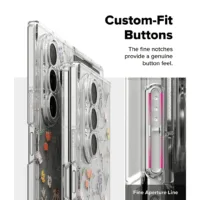 Ringke รุ่น Fusion Design - เคส Galaxy Z Fold 7 - สี Dry Flowers