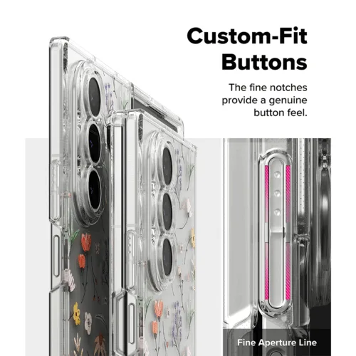 Ringke รุ่น Fusion Design - เคส Galaxy Z Fold 7 - สี Dry Flowers