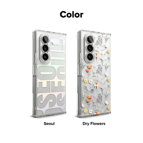 Ringke รุ่น Fusion Design - เคส Galaxy Z Fold 7 - สี Dry Flowers