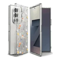 Ringke รุ่น Fusion Design - เคส Galaxy Z Fold 7 - สี Dry Flowers