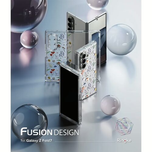 Ringke รุ่น Fusion Design - เคส Galaxy Z Fold 7 - สี Dry Flowers - Image 7