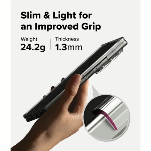 Ringke รุ่น Slim Magnetic - เคส Galaxy Z Fold 7 - สี Clear - Image 11