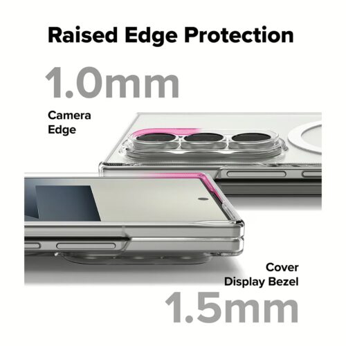Ringke รุ่น Slim Magnetic - เคส Galaxy Z Fold 7 - สี Clear - Image 12