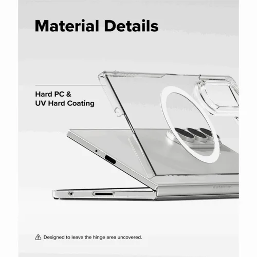 Ringke รุ่น Slim Magnetic - เคส Galaxy Z Fold 7 - สี Clear