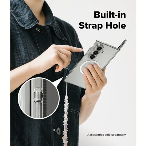 Ringke รุ่น Slim Magnetic - เคส Galaxy Z Fold 7 - สี Clear - Image 14
