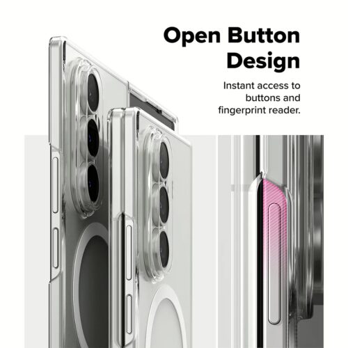 Ringke รุ่น Slim Magnetic - เคส Galaxy Z Fold 7 - สี Clear - Image 15