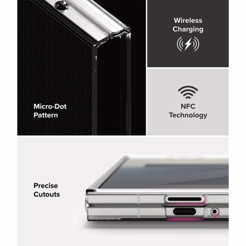 Ringke รุ่น Slim Magnetic - เคส Galaxy Z Fold 7 - สี Clear - Image 18