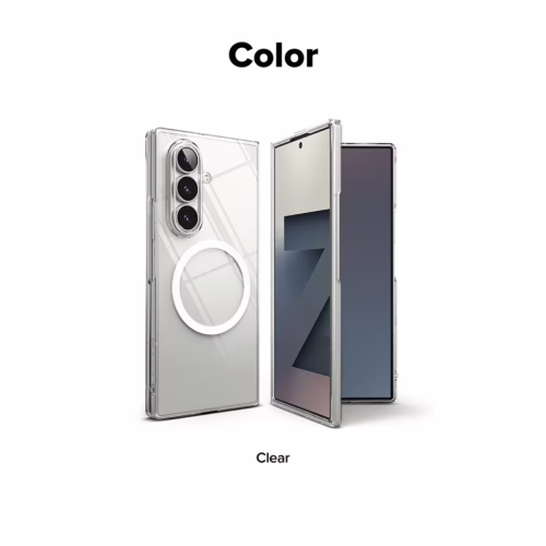 Ringke รุ่น Slim Magnetic - เคส Galaxy Z Fold 7 - สี Clear - Image 19