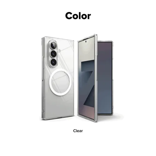 Ringke รุ่น Slim Magnetic - เคส Galaxy Z Fold 7 - สี Clear