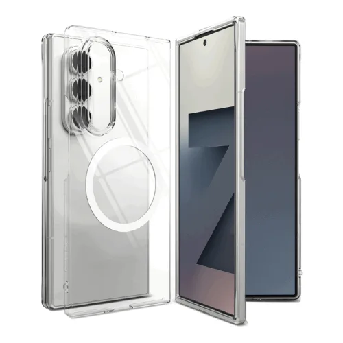 Ringke รุ่น Slim Magnetic - เคส Galaxy Z Fold 7 - สี Clear