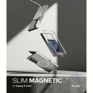 Ringke รุ่น Slim Magnetic - เคส Galaxy Z Fold 7 - สี Clear