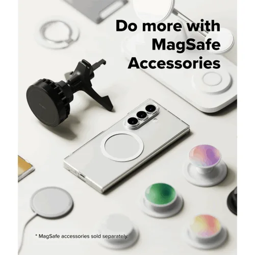 Ringke รุ่น Slim Magnetic - เคส Galaxy Z Fold 7 - สี Clear