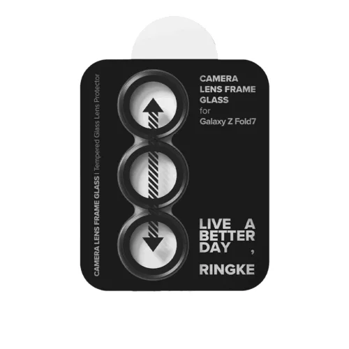 Ringke รุ่น Camera Lens Frame Glass - กระจกเลนส์กล้อง Galaxy Z Fold 7 (ฟิล์ม2ชิ้น)