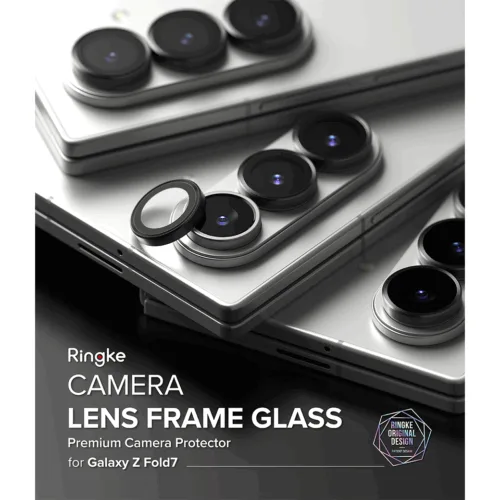 Ringke รุ่น Camera Lens Frame Glass - กระจกเลนส์กล้อง Galaxy Z Fold 7 (ฟิล์ม2ชิ้น)