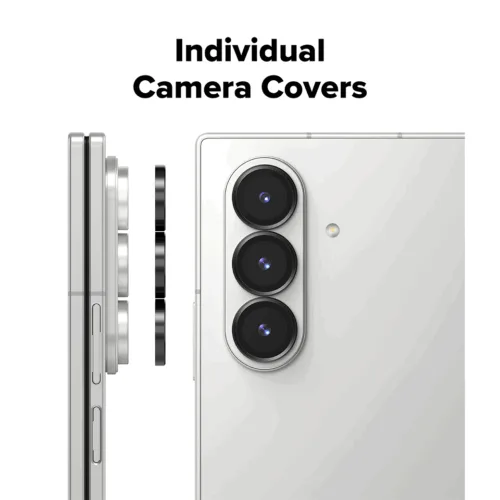 Ringke รุ่น Camera Lens Frame Glass - กระจกเลนส์กล้อง Galaxy Z Fold 7 (ฟิล์ม2ชิ้น)