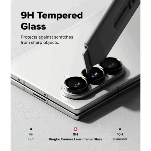 Ringke รุ่น Camera Lens Frame Glass - กระจกเลนส์กล้อง Galaxy Z Fold 7 (ฟิล์ม2ชิ้น)