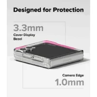 Ringke รุ่น Fusion - เคส Galaxy Z Flip 7 - สี Clear