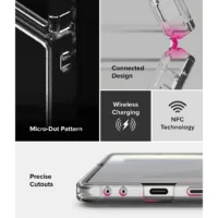 Ringke รุ่น Fusion - เคส Galaxy Z Flip 7 - สี Clear