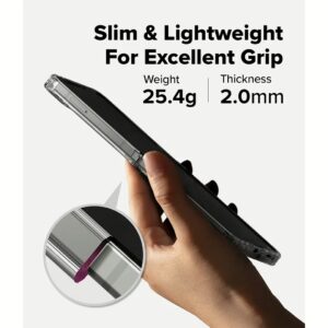 Ringke รุ่น Fusion Magnetic - เคส Galaxy Z Flip 7 - สี Clear
