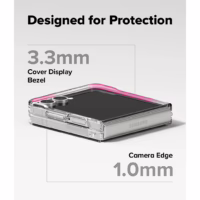 Ringke รุ่น Fusion Magnetic - เคส Galaxy Z Flip 7 - สี Clear
