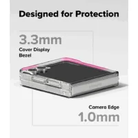 Ringke รุ่น Fusion Magnetic - เคส Galaxy Z Flip 7 - สี Clear