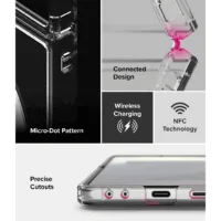 Ringke รุ่น Fusion Magnetic - เคส Galaxy Z Flip 7 - สี Clear