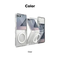 Ringke รุ่น Fusion Magnetic - เคส Galaxy Z Flip 7 - สี Clear