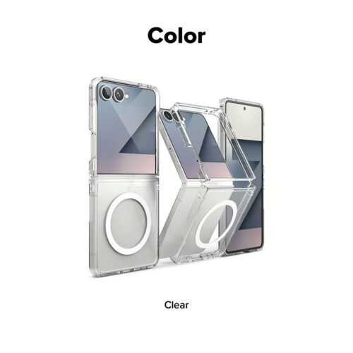 Ringke รุ่น Fusion Magnetic - เคส Galaxy Z Flip 7 - สี Clear - Image 17