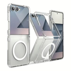 Ringke รุ่น Fusion Magnetic - เคส Galaxy Z Flip 7 - สี Clear