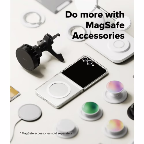 Ringke รุ่น Fusion Magnetic - เคส Galaxy Z Flip 7 - สี Clear - Image 6