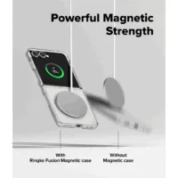 Ringke รุ่น Fusion Magnetic - เคส Galaxy Z Flip 7 - สี Clear