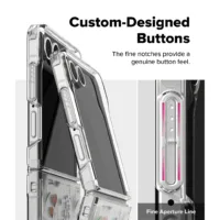 Ringke รุ่น Fusion Design - เคส Galaxy Z Flip 7 - สี Dry Flowers