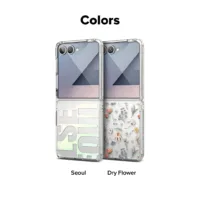 Ringke รุ่น Fusion Design - เคส Galaxy Z Flip 7 - สี Dry Flowers