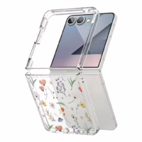 Ringke รุ่น Fusion Design - เคส Galaxy Z Flip 7 - สี Dry Flowers