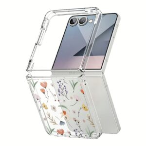 Ringke รุ่น Fusion Design - เคส Galaxy Z Flip 7 - สี Dry Flowers