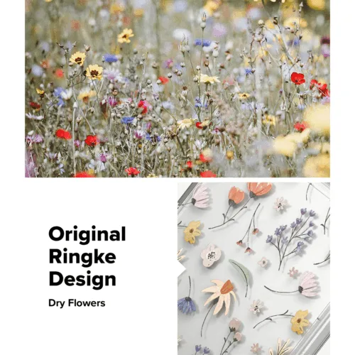 Ringke รุ่น Fusion Design - เคส Galaxy Z Flip 7 - สี Dry Flowers