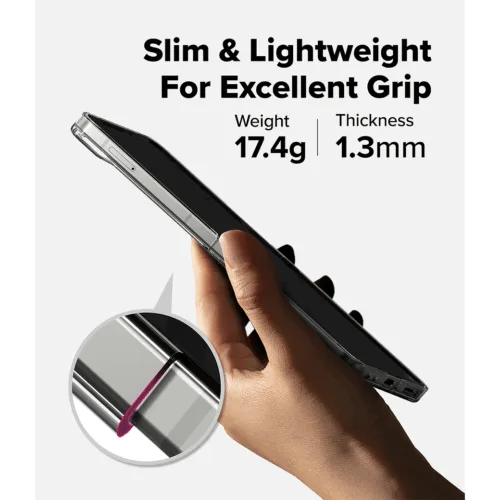 Ringke รุ่น Slim Magnetic - เคส Galaxy Z Flip 7 - สี Clear