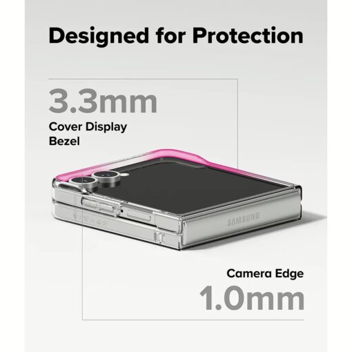 Ringke รุ่น Slim Magnetic - เคส Galaxy Z Flip 7 - สี Clear - Image 11
