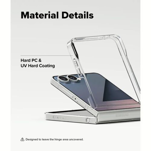 Ringke รุ่น Slim Magnetic - เคส Galaxy Z Flip 7 - สี Clear - Image 12