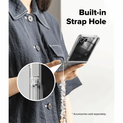 Ringke รุ่น Slim Magnetic - เคส Galaxy Z Flip 7 - สี Clear