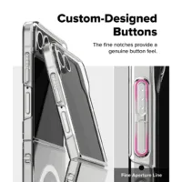 Ringke รุ่น Slim Magnetic - เคส Galaxy Z Flip 7 - สี Clear