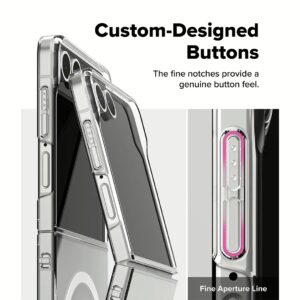 Ringke รุ่น Slim Magnetic - เคส Galaxy Z Flip 7 - สี Clear