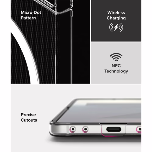 Ringke รุ่น Slim Magnetic - เคส Galaxy Z Flip 7 - สี Clear - Image 15