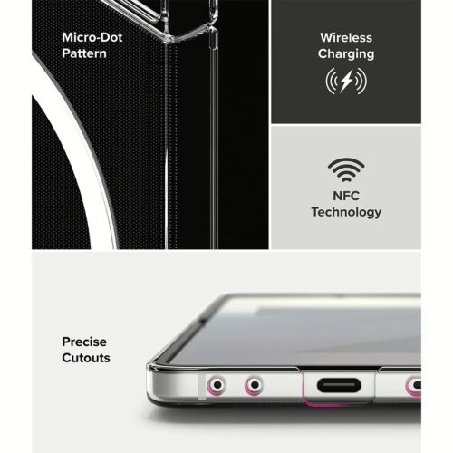 Ringke รุ่น Slim Magnetic - เคส Galaxy Z Flip 7 - สี Clear - Image 15