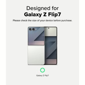 Ringke รุ่น Slim Magnetic - เคส Galaxy Z Flip 7 - สี Clear