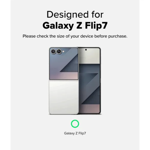 Ringke รุ่น Slim Magnetic - เคส Galaxy Z Flip 7 - สี Clear