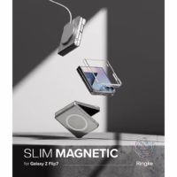 Ringke รุ่น Slim Magnetic - เคส Galaxy Z Flip 7 - สี Clear